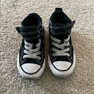 Kids Converse Black High-Top Sneakers